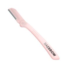 BAEBROW's Eyebrow Razor is a perfect tool for on the go eyebrow shaping and sculpting.Move the razor in the direction of hair growth and quickly clean up, get rid of strays as well as sculpt. Depending on your hair type you may want to do this more/less frequently and in between your regular shaping routine. If you hav How To Use Eyebrow Razor, Eyebrow Razor Tutorial, How To Trim Your Eyebrows With Razor, Eyebrow Shaver, Face Razor, Sparse Brows, Eyebrow Razor, Brow Styling, Skincare Sale