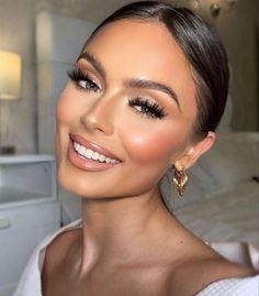 2023 Bridesmaid Makeup, 2023 Prom Makeup, Ty Ball Makeup, 2023 Wedding Makeup, Grad Make Up, Bridesmaid Soft Glam Makeup, Bride Wedding Makeup Natural, Prom 2023 Makeup, Soft Glam Wedding Make Up