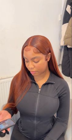 Ginger Wig, Hair Ginger, Straight Lace Front Wig, Frontal Wig Hairstyles, Human Hair Lace Front Wigs, Hair Lace Front Wigs, Lace Front Wigs Human Hair, Protective Hairstyles Braids