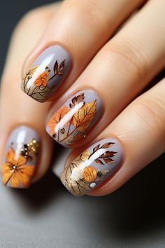 Cozy Colors, Nail Appointment, Fall Nail Ideas, Be Proactive, Chic Autumn, Spring Nail Designs, Autumn Inspired, Nail Envy, Fungal Infection