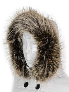 Futrzane Trim Hood Faux Fake Fur Hood Winter for Jacket Ski Collar Wrap Shawl Cow Vtuber, Sea Cow, Fur Hood Jacket, Open Mic, Hood Jacket, Outfit References, Fur Hoodie, Alternate Universe