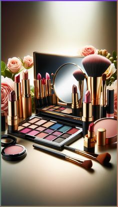 (Promoted) Looking for the perfect makeup set to enhance your beauty? Check out our top 5 must-have sets that will guarantee a flawless experience. From bold and vibrant palettes to essential brushes and tools, these sets have everything you need to achieve a stunning look. Transform your makeup routine with these versatile options that suit any occasion. Get ready to slay with confidence and create endless makeup looks that will turn heads. Say goodbye to makeup mishaps and hell... #makeupset Makeup Product Shoot, Pink Playhouse, Makeup Products Photography, Makeup Tools Photography, Makeup Artist Branding, Fall Makeup Trend, Skull Cake, 3d Nail Art Designs