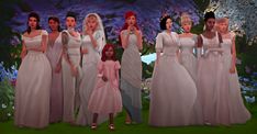 Sims 4 Wedding Dress CC Princess Bridal, Princess Shirt, Weddings By Color, Best Sims, Breathtaking Wedding, Princess Wedding Dress