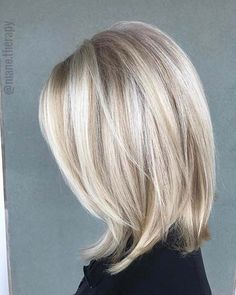 Long Bob Balayage, Bob Balayage, Bob Blonde, Blond Balayage, Champagne Blonde, Hair Bob, Layered Bob, Penteado Cabelo Curto, Trending Hairstyles