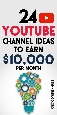 an advertisement for youtube's channel to earn $ 10, 000 per month