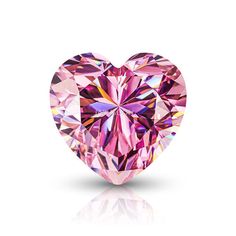 This gorgeous Forever Brilliant Pink Color Heart cut moissanite The moissanite select from high quality and best color synthetic gemstone and color is Pink Color  Moissanite is more durable than sapphire, ruby, or emerald and has more brilliance than a diamond. Moissanite has a slightly lower hardness, but it is more sparkling and its price is more popular.All of our stone pass Test,you can test on local Jewelry Shop. Perfect gift idea for Christmas, party, wedding, engagement, anniversaries, graduations, birthdays, Mother's Day, Valentine's Day and so on. our stone can be used as a fashion gift . Product Description    Moissanite Moissanite is one of the best man-made diamonds available, also known as silicon carbide, and is so similar in appearance to natural diamonds that it is difficul Real Heart, Titanium Jewelry, Natural Gemstone Jewelry, Rare Gemstones, Colorful Heart, Cut And Color, Pink Heart, Heart Shape, Statement Jewelry