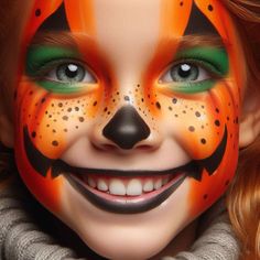 It’s always fun to dress up for Halloween! This article is here to inspire you with a selection of imaginative Halloween makeup ideas for kids! easy, zombie, cat, witch, princess, vampire, fairy, simple, cute, black cat, basic, wolf, boys, girls makeup, spider, cute, pumpkin, skeleton. Monster Face Paint, Monster Face Painting, Vampire Fairy, Spider Cute, Witch Princess, Zombie Cat, Pumpkin Skeleton, Monster Face, Cute Black Cat