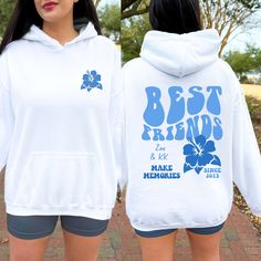 Best friend sweatshirt, BFF gifts, Aesthetic clothes, You are my person, aesthetic clothing, Best friend sweater, Gift for Sister, Cute  Trendy Hoodies: https://bit.ly/3IVbiTg Trendy Shirts: https://etsy.me/3MywvSr Trendy Sweatshirt: http://bit.ly/3IZD94C 🔗 OUR SIZING IS ADULT UNISEX. This means it will be larger than normal women's sizing.  Please see photos for size charts 🌻 Please read the full description:   This hoodie/sweatshirt sizing is NOT oversized.  You need to order at least 1-2 si Bestie Hoodies, Your My Person, Friend Sweatshirts, Person Aesthetic, Friend Hoodies, Bff Sweatshirts, Best Friends Cute