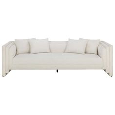 Kira Sofa, Heather Ivory Tweed-Furniture - Sofas-High Fashion Home Elegant Sofas Luxury, Sofas Luxury, Fireplace Art, Artfully Designed, Elegant Sofa, Bernhardt Furniture, Tommy Bahama Furniture, Outdoor Table Settings, Desk And Chair Set