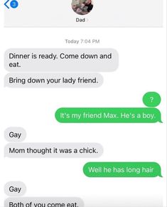 two texts that are being used to describe what they're talking to each other