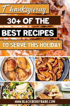 thanksgiving 30 + of the best recipes to serve this holiday