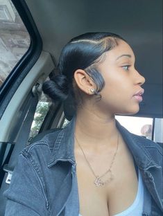 Slicked Back Hair, Natural Hair Styles Easy, Sleek Hairstyles