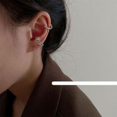 fb-feed Simple Ear Cuff, Streetwear Culture, Tassel Earing, Earrings Chain, Fashion Geometric, Fake Piercing, Gold Ear Cuff, Retro Earring, Alloy Earrings