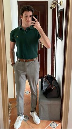 Outfit Old Money, Money Clothing, Polo Shirt Outfits, Old Money Outfits, Mens Business Casual Outfits, Polo Outfit