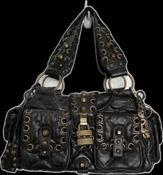 Grunge Bag, Studded Bag, Mode Inspiration, Outfit Casual, Fashion Killa, Vintage Bags, Victoria Beckham