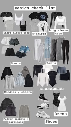 Smart Casual Women Outfits, Capsule Wardrobe Casual, Basic Clothes, Simple Casual Outfits, Uni Fits, College Essentials, Casual Outfits For Teens