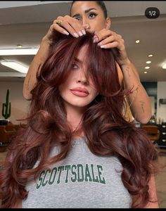 Brown Hair Looks, Brown Hair Inspo, Hairstyles For Layered Hair, Hair Color Shades