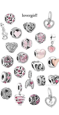 Pandora Charms Pink