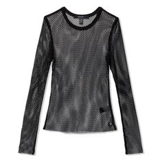 Fitted Long Sleeve Mesh Top For Fall, Black Fine Knit Long Sleeve Top For Winter, Trendy Long Sleeve Mesh Top For Winter, Long Sleeve Mesh Top For Winter Layering, Chic Long Sleeve Mesh Top For Winter, Casual Long Sleeve Mesh Top For Fall, Winter Long Sleeve Mesh Top For Layering, Chic Winter Long Sleeve Mesh Top, Trendy Long Sleeve Mesh Top For Fall