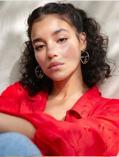 Tashi Rodriguez, Hair Job, Foto Tips, Penteado Cabelo Curto, Dirty Dancing, Curly Hair Cuts, Short Curly Hair, Grunge Hair