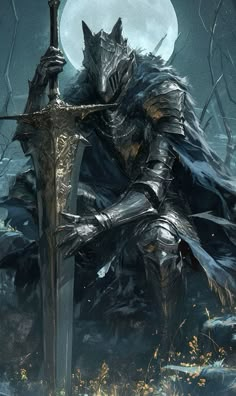 Dark Paladin, Knight Drawing, Dungeons And Dragons Art, 2160x3840 Wallpaper