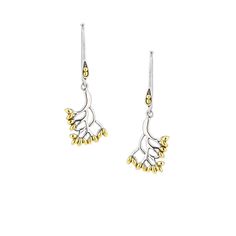 Keith Jack Sterling Silver and Yellow Gold Tree of Life Earrings – Fifth Avenue Jewellers Celtic Legends, Gold Tree Of Life, Laws Of Life, Tree Of Life Earrings, Gold Tree, Ancient Symbols, Ancient Cultures, The Tree