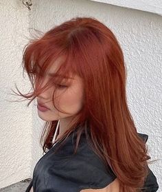 Cheveux Oranges, Hair Stylies, Hair Dye Colors, Red Hair Color, Hair Inspiration Color, Orange Hair, Hair Inspo Color