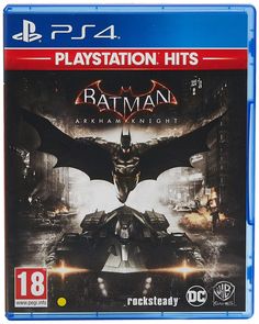 the batman ark knight game is on display in this playstation video game cover art image