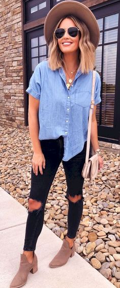 Black Pinterest, Jean Shirt, Cozy Winter Outfits, Winter Boho, Summer Street, Summer Work Outfits, Spring Jewelry, School Looks, Street Style Summer