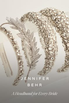 the headbands for every bride are made with swarong crystals and pearls