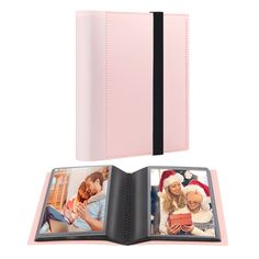 PRICES MAY VARY. 💗【Mini Photo Album 4x6】-Designed for use with 4x6 photos. Store and display 4x6 photography, postcard, recipe card, small graphic designs, art portfolio, autograph. Use as portable 4x6 foto album, brag book or small scrapbook. 💗【Ultimate Protection Your Favorite Photos】-Our 4 x 6 album cover is very strong and not easy to tear, constructed of sturdy poly plastic. Side loading pocket design to prevent cards from easily falling out. Elastic strap holds the album shut when not in Kids Art Storage, Photography Postcard, Small Scrapbook, Small Photo Albums, Christmas Photo Album, Picture Storage, Photo Album Book, Brag Book, Mini Photo Albums