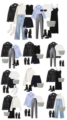 Capsule Wardrobe Casual, Fashion Capsule Wardrobe, Winter Fashion Outfits Casual, Stylish Work Attire, Classy Work Outfits, Fashion Capsule, Stylish Work Outfits, Wardrobe Outfits, Casual Work Outfits