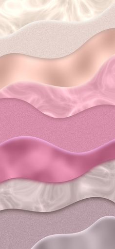 an abstract background with wavy pink and white lines on sand, water or sea foam