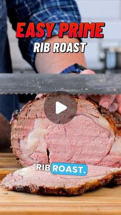 AJ Hussey on Instagram: "Why not !! Here is another Rib Roast Recipe" Beef Roasts, Smoker Ideas, Supper Tonight, Prime Rib Roast Recipe, Perfect Prime Rib, Cooking Prime Rib, Rib Roast Recipe, Facebook Recipes, Standing Rib Roast