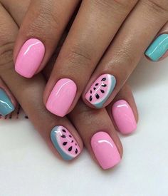 23 Short Nails for Summer 2024: Fresh, Trendy Manicure Ideas! - divagaze.com Short Nails For Summer, Mani Colors, Trendy Manicure, Nails For Summer, Chic Nail Art, Nail Painting, Short Gel Nails, Cute Gel Nails