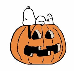 a cartoon pumpkin that has been drawn to look like it is smiling