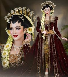 Wedding Dress Hijab, Adat Jawa, Bullet Journal Writing, Dream Wedding, Wedding Dress, Beauty