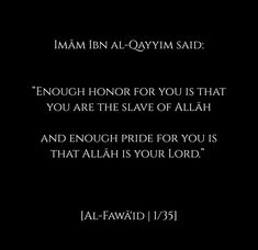 an islamic quote on black with white lettering