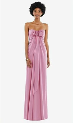 Draped Satin Grecian Column Bridesmaid Dress With Convertible Straps In Powder Pink | The Dessy Group Pleated Long Dress, Pale Pink Gown, Island Bridesmaid Dresses, Formal Dresses Maxi, Formal Dress Maxi, Warm Color Bridesmaid Dresses, Elegant Silk Maxi Dress, Maternity Guest Wedding Dress, Prom Inspo Dress