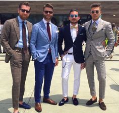 #suit #style #fashion #gentleman #manstyle #beard Men With Class Gentleman Style, Gentleman Style Summer, Gentleman Style Suit, Mens Suit Style, Light Blue Blazer, Mens Overcoat, Mens Fashion Blazer, Summer Suit, Formal Mens Fashion