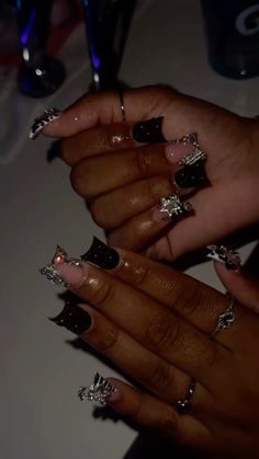 - 𝗳𝗼𝗹𝗹�𝗼𝘄 𝟰 𝗺𝗼𝗿𝗲 ➚➚➚ Water Nails, Diy Acrylic Nails, Colored Acrylic Nails, French Acrylic Nails