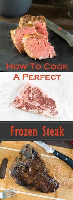 how to cook a perfect frozen steak