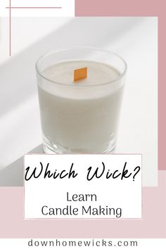 Choosing the right wick for your candle can make the difference between a good or a bad candle. As a beginner candle maker, buy the wicks pre-tabbed, … Candle Making Ideas Diy, Candle Decorating Ideas, Start A Candle Business, Jelly Jar Candles, Clean House Hacks, Candle Decorating, Decorating With Candles, Candles Packaging, Hygge Ideas