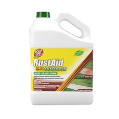 a gallon of rust aid outdoor cleaner