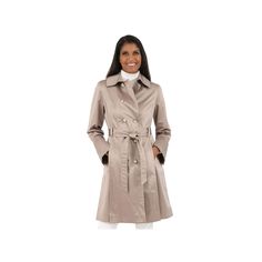 Add a classic look to your outerwear with this women's trench coat by Fleet Street. Add a classic look to your outerwear with this women's trench coat by Fleet Street.Finding the perfect fit and size for women's clothing requires basic measurements of your chest, waist, hips and inseam. Use this guide to learn more about sizing and everything Kohl's has to offer in women's fashion. Sateen construction Water-resistant shell Button front Long sleeves 2 pockets No HoodFIT & SIZING 37-in. approximat Women's Trench Coat, Fleet Street, Belted Trench Coat, Dark Beige, Trench Coats Women, Classic Looks, Trench Coat, Women's Clothing, Perfect Fit