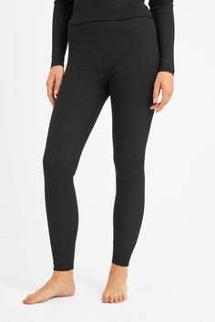 Get kitted out for winter sports with a set of supersoft, thin and stretchy baselayers that you'll barely feel on your skin. Lightweight and gently ribbed, this two piece set of a thermal top and leggings wrap you up from neck to ankle in gentle warmth without adding any bulk under your clothes. You'll stay dry too as the quick-drying fabric wicks away moisture so you don't get damp and clammy inside. For comfort, all the seams are flat on the inside to prevent chafing. Leather Jacket Dress, Frosty Morning, Thermal Base Layer, Petite Jumpsuit, Thermal Leggings, Womens Thermal, Sports Activewear, Petite Coat, Floral Shirt Dress