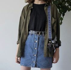 Chique Outfit, Grunge Look, Mode Inspo, 가을 패션, Mode Inspiration, Outfit Casual, Looks Vintage, Retro Outfits, Grunge Outfits