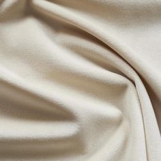 a close up view of a plain white fabric