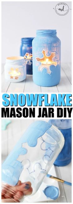 the mason jar diy is so easy to make