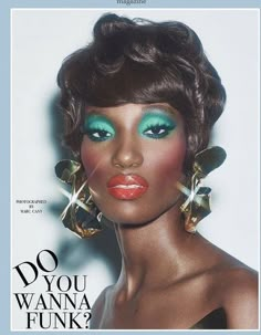 60s Editorial Makeup, 60s Christmas Makeup, 80s Glam Makeup Editorial, 80s Makeup Brown Eyes, 80s Smokey Eye, Late 80s Makeup, 70d Makeup, 80s Makeup Black Women, Jazz Makeup Looks